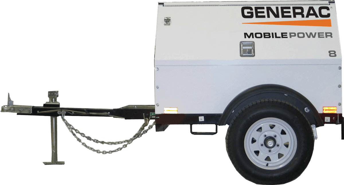 Generac MLG8K-STD Mobile Diesel Generator - alternate view