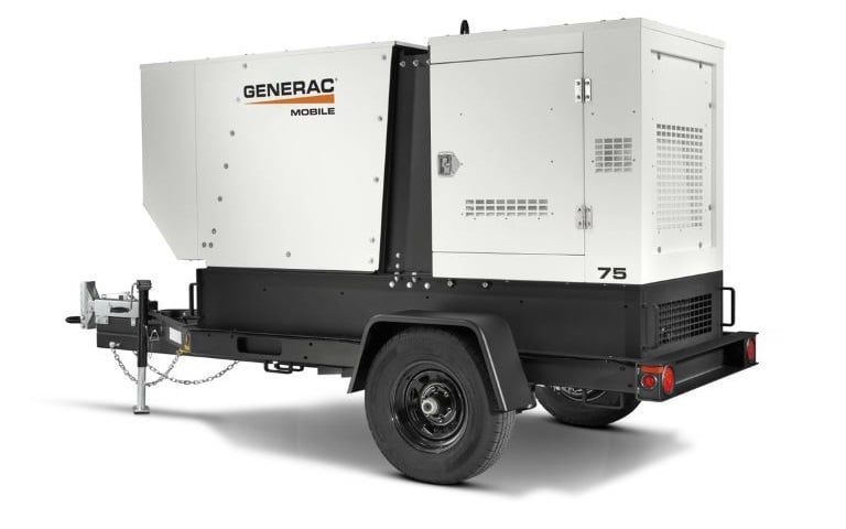 Generac Magnum MDG75DF4 - side detail