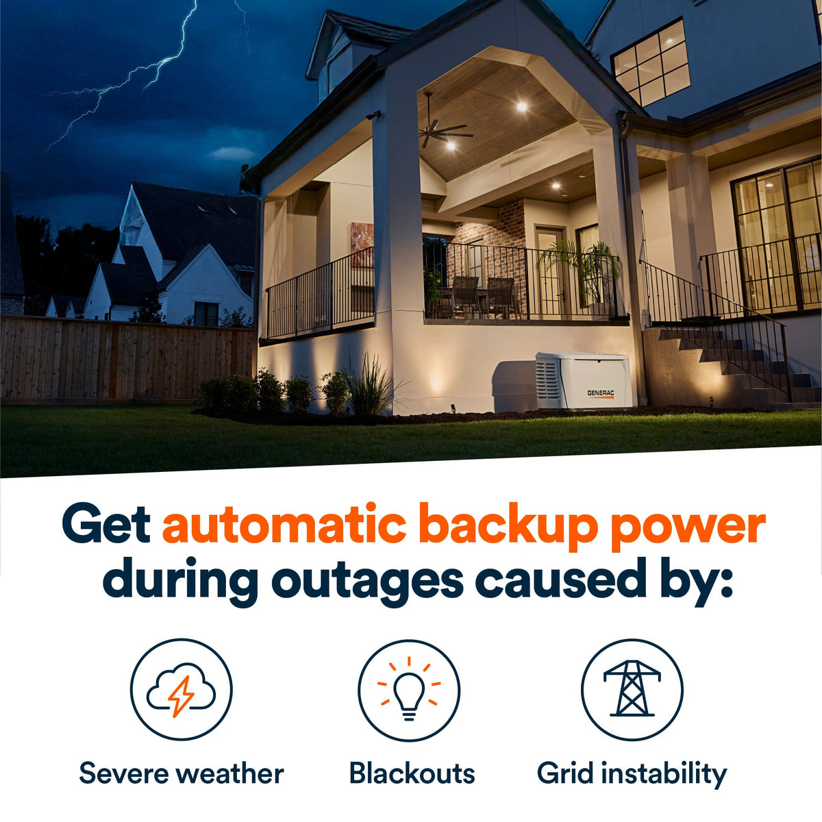 Generac 7324 18kW Standby Generator - view 2