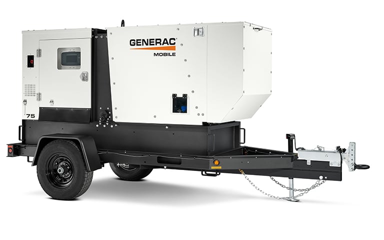 Generac Magnum MDG75DF4 Mobile Diesel Generator - high resolution