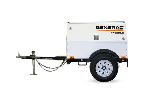 Generac MLG8K-STD Mobile Diesel Generator - high resolution